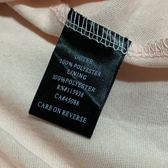 Lovelygirl Light Pink and Black Dress, Small - Picture 6 of 6